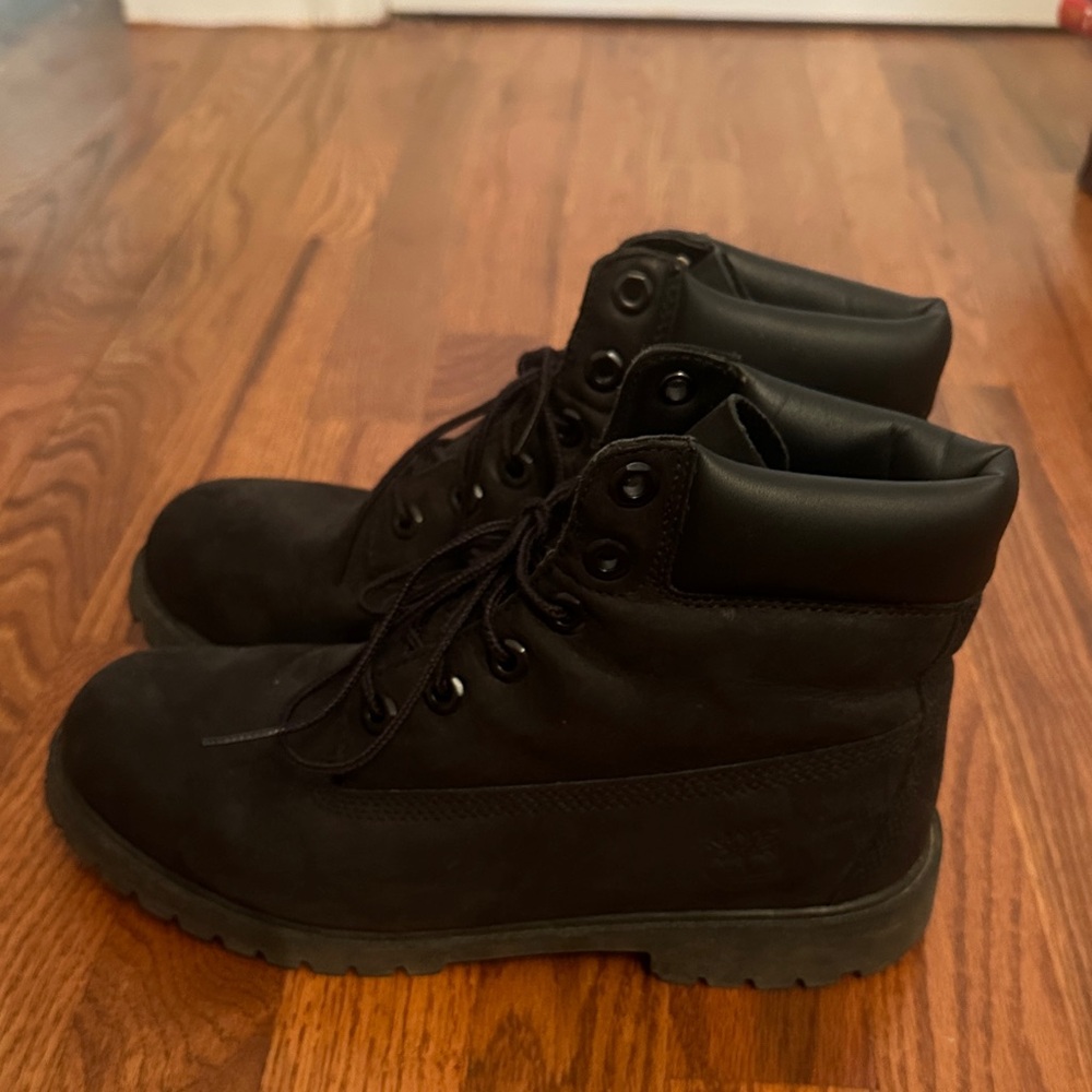 Timberland Men's Black Leather Boots - Picture 4 of 5
